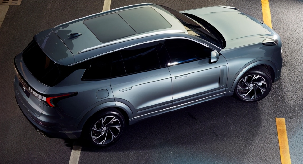 大7座suv领克09要来了不得不说这前脸想火有点难