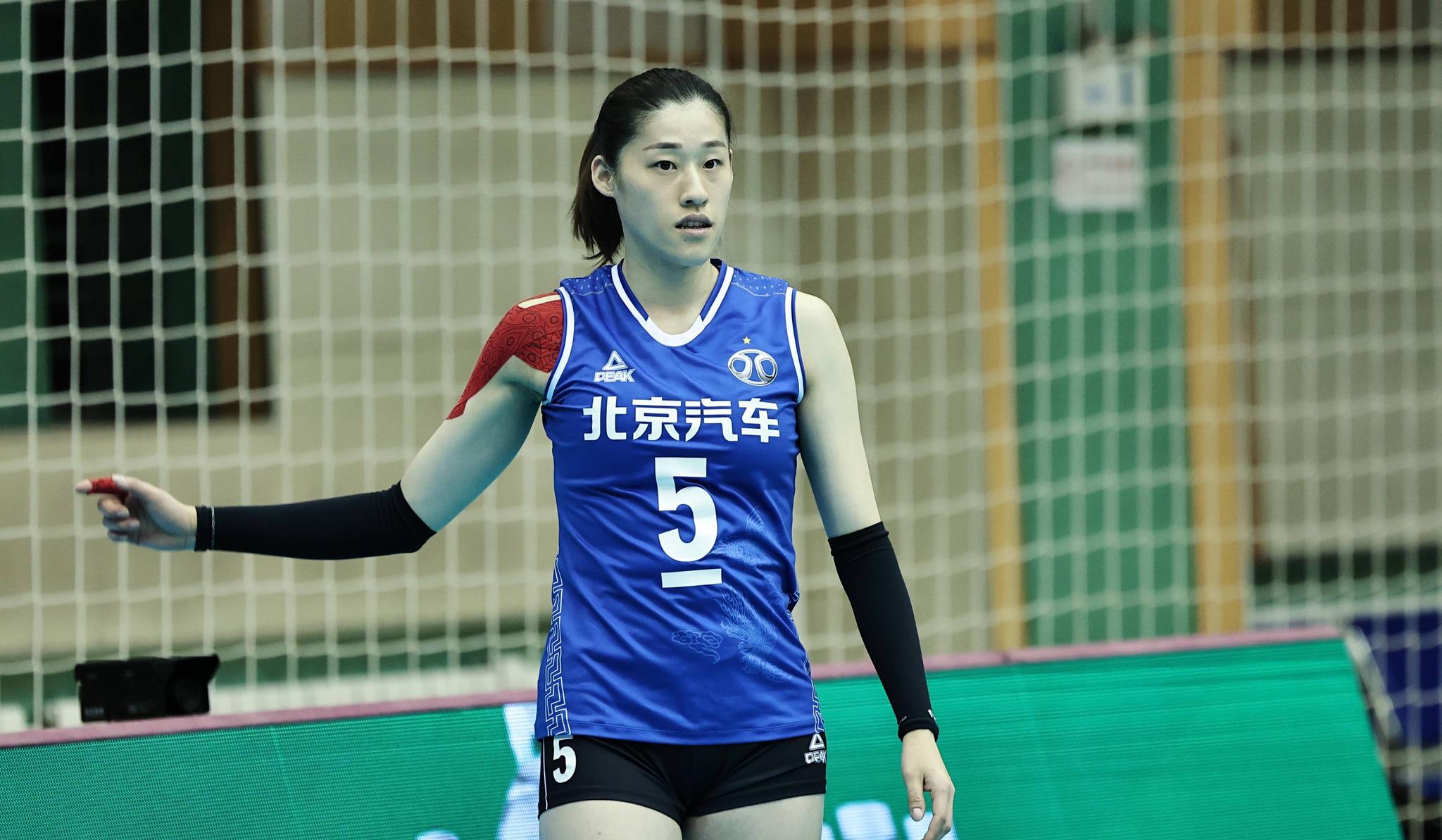 刘晓彤哭着结束全运会北京女排下滑8个名次郑益昕助母队上位