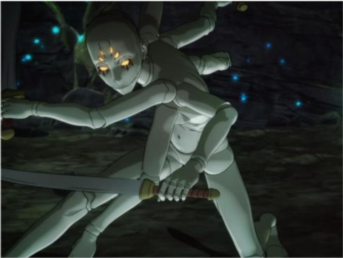 蜘蛛子正在想对策时还是被一只残血大白用蛛丝抓住了,然后被集体攻击