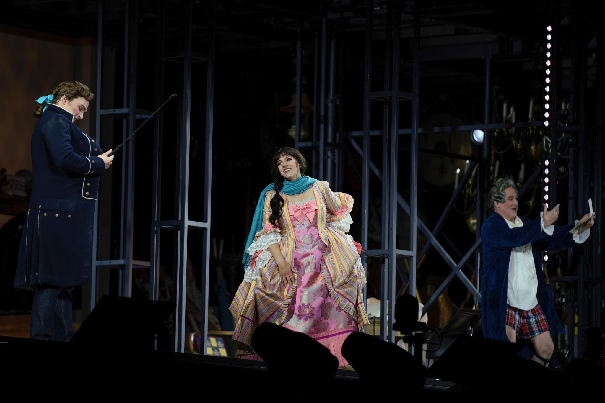 美国旧金山歌剧院重启现场歌剧表演