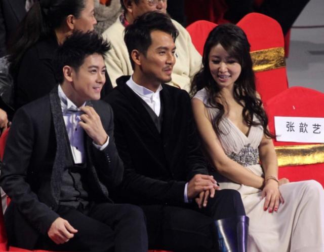 霍建华和林志颖罕见同框后者曾是林心如前男友娱乐圈是个圈