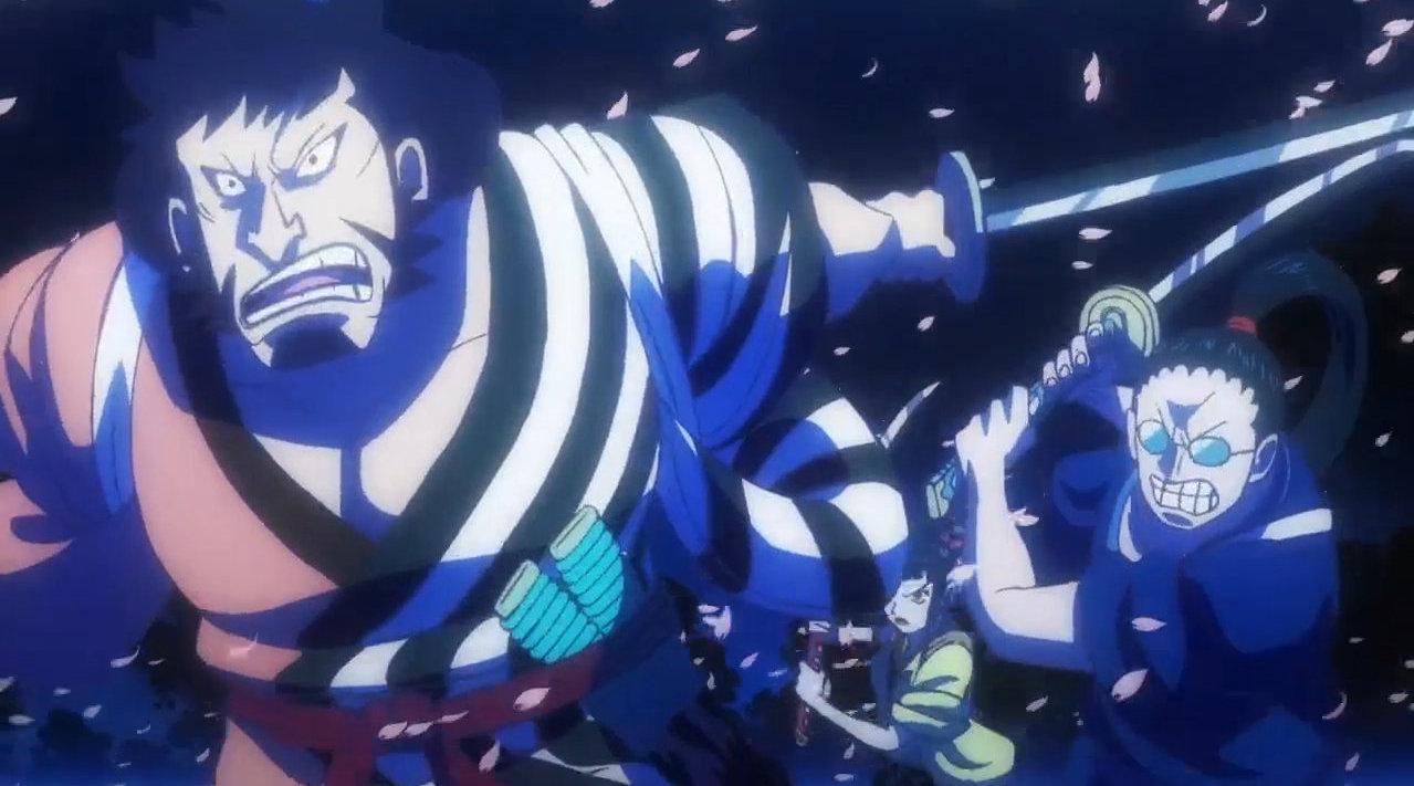 海贼王971集片段剪辑-樱花与血