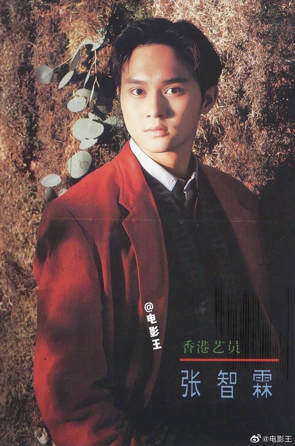 张智霖早期流传甚广的一张图五官精致得没话说