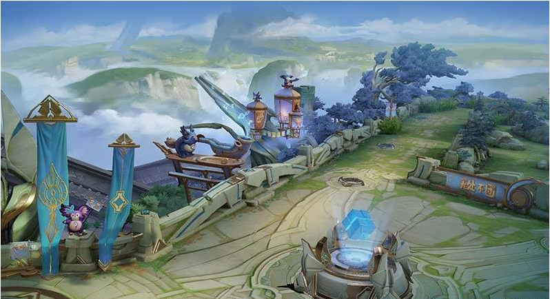 王者荣耀新英雄云樱造型曝光五五开黑期间地图和小兵衣服都换新