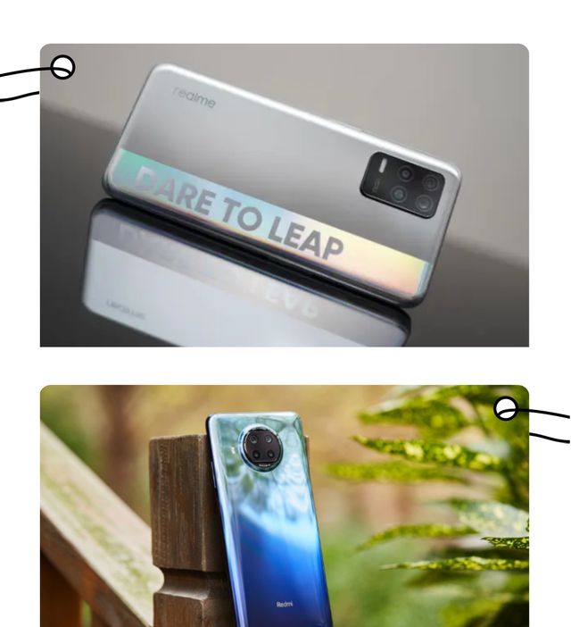 这不,一网友挑出realme真我q3和红米note9两款手机进行对比,下面的