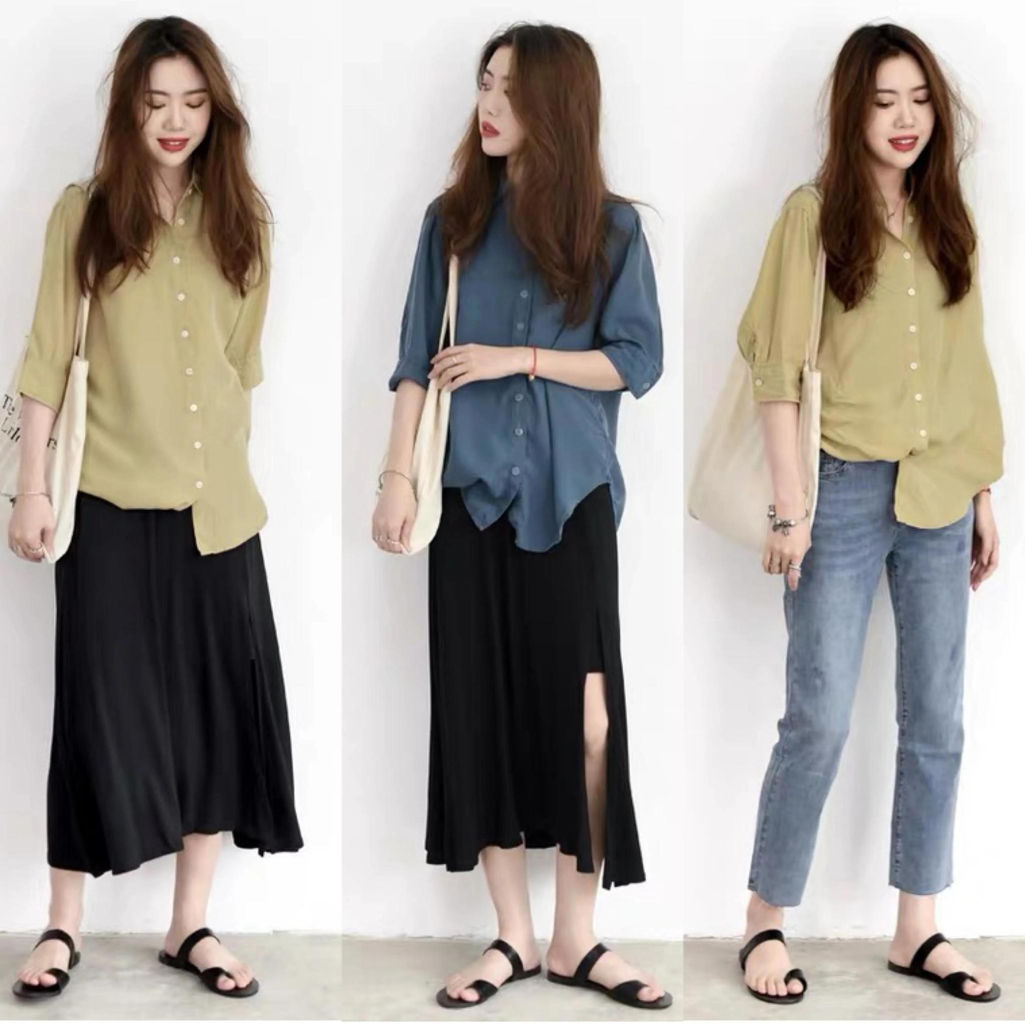 8种衬衫的搭配技巧清浅文艺将普通衣服也能穿出轻奢感