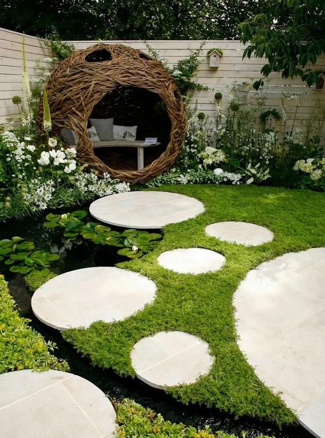 自家花园小径庭院铺装如何装饰最出彩