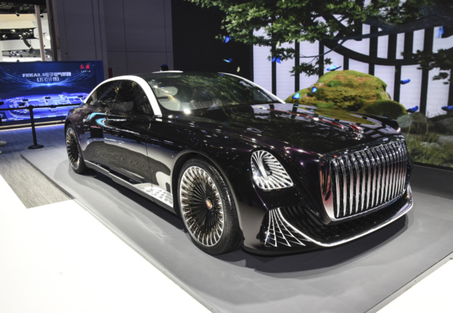红旗全新概念车发布,水晶吊灯如垂帘听政般的豪华,又是爆款?