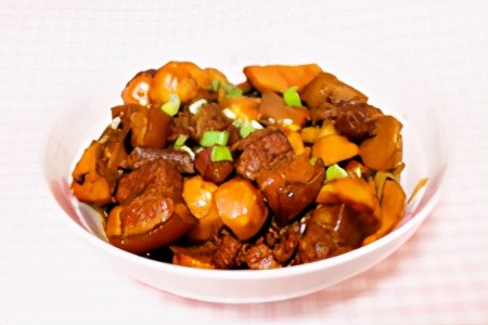 茨菰烧肉的做法|茨菰|烧肉|慈菇_新浪新闻