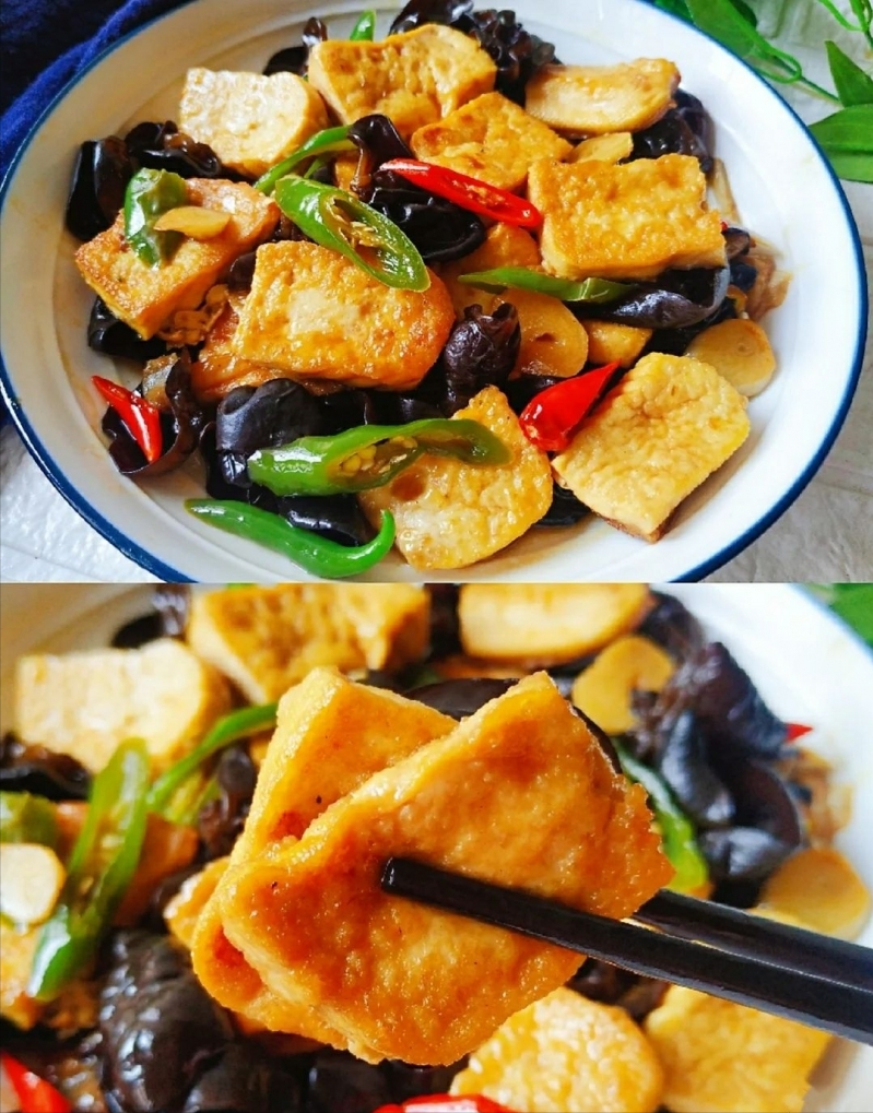 简单快手,好吃不胖|炒豆腐|家常|豆腐_新浪新闻