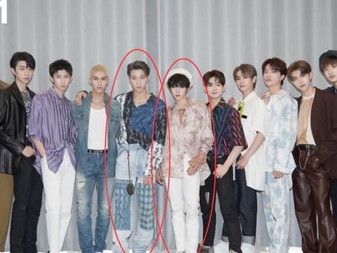 into1全员拍首张宿舍合照,刘宇坐上应得的c位