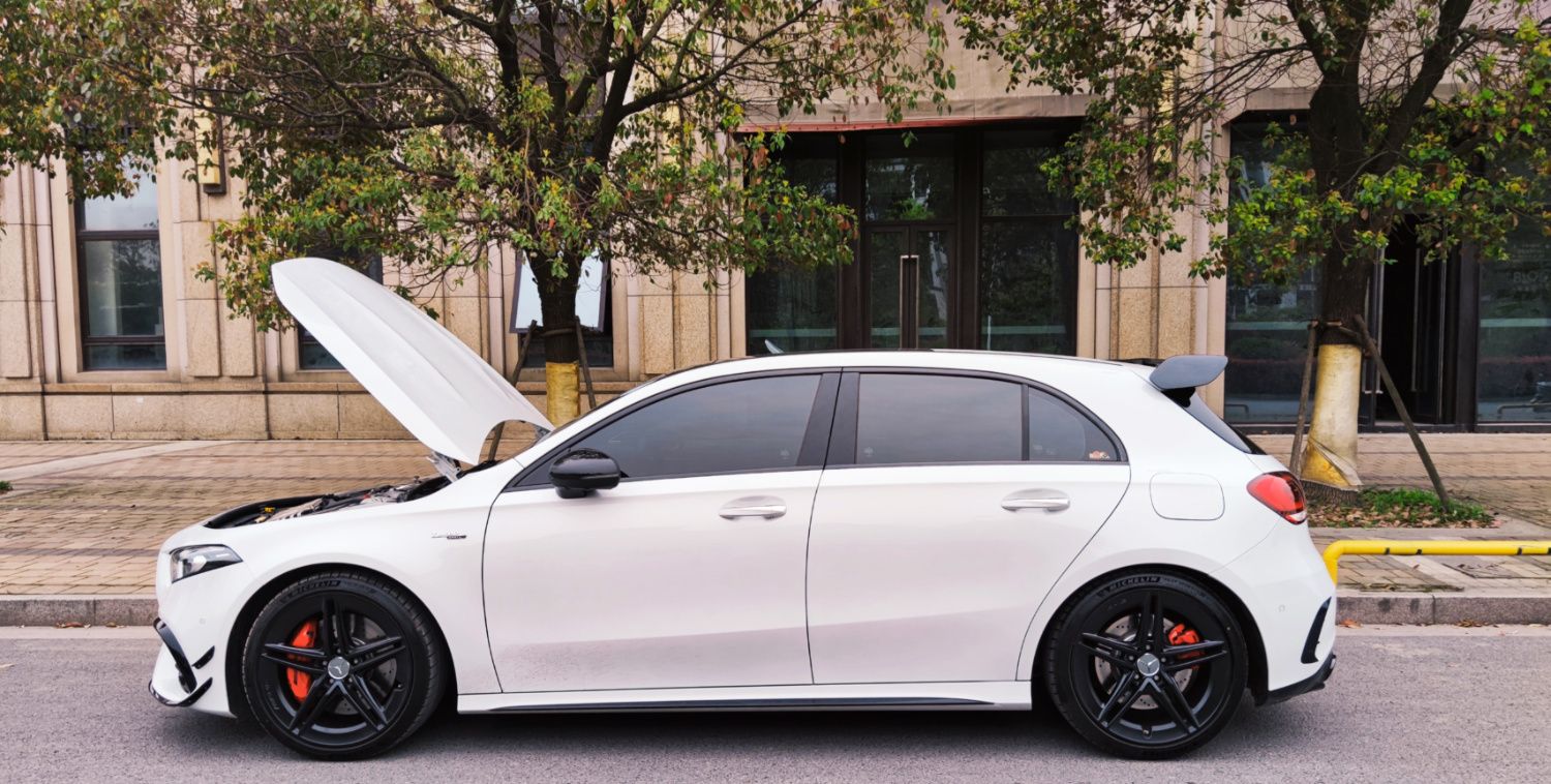 奔驰amga45刷ecu升级ing特调地表最强20t四缸机极限有多大