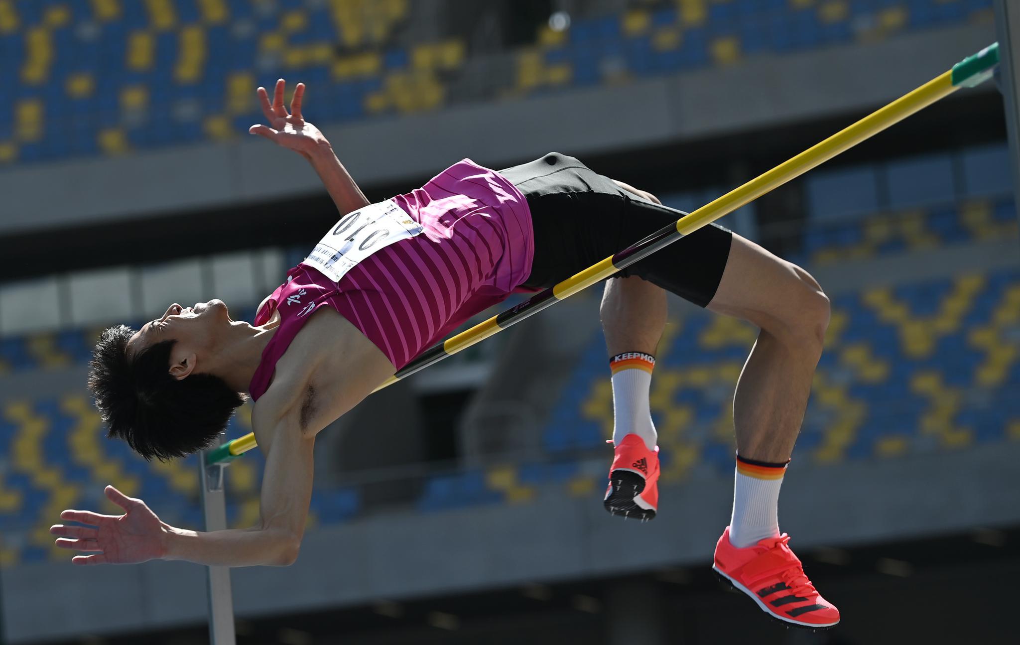 田径——全运会田径测试赛:男子跳高赛况|全运会|王宇|田径项目_新浪