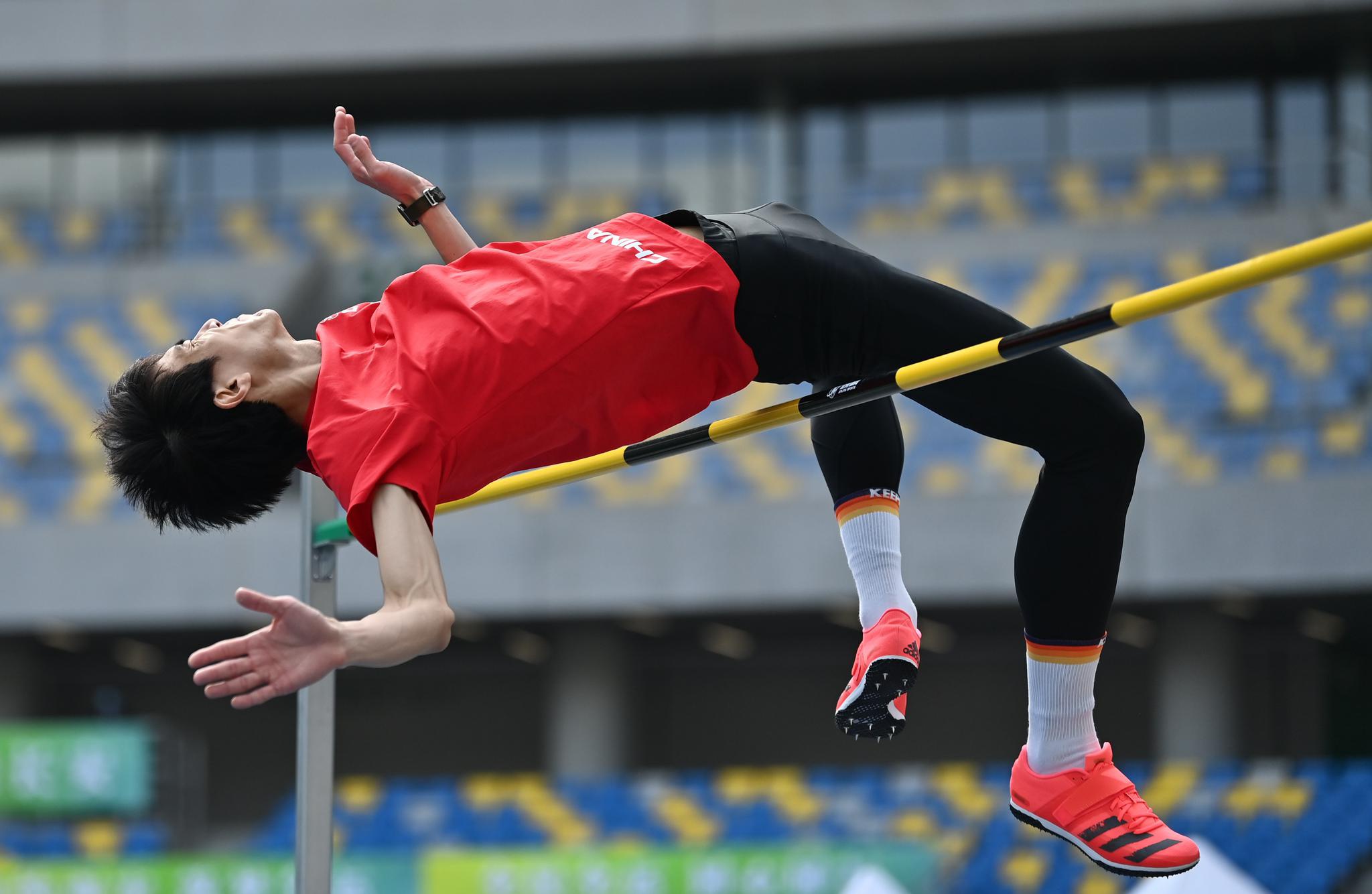 田径——全运会田径测试赛:男子跳高赛况|全运会|王宇|田径项目_新浪