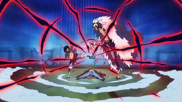 海贼王盘点路飞与敌人正面刚霸王色的四大名场面