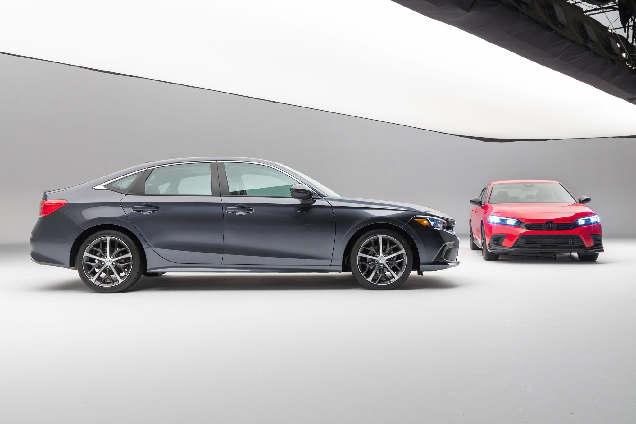 小雅阁?4月29日本田发布四张2022款思域图片,卡罗拉准备接招吧