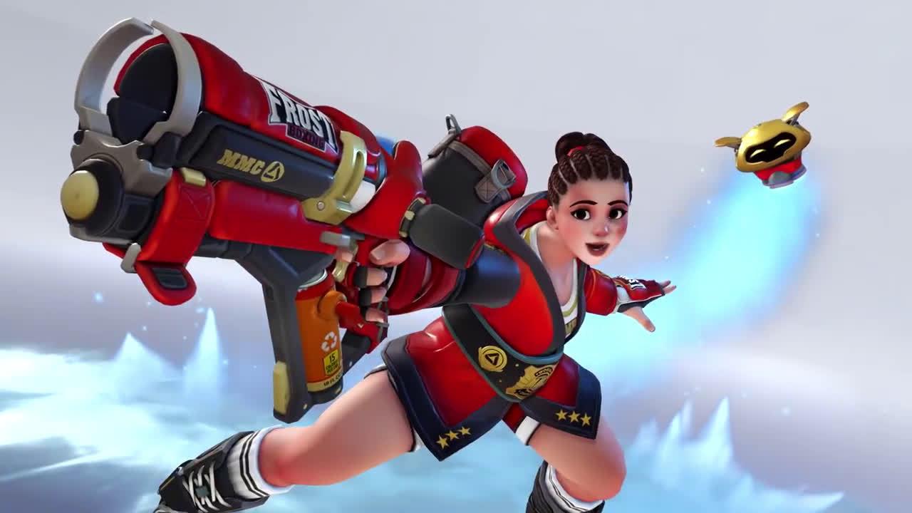 守望先锋联赛五月锦标赛传奇皮肤 小美"武跃之美"