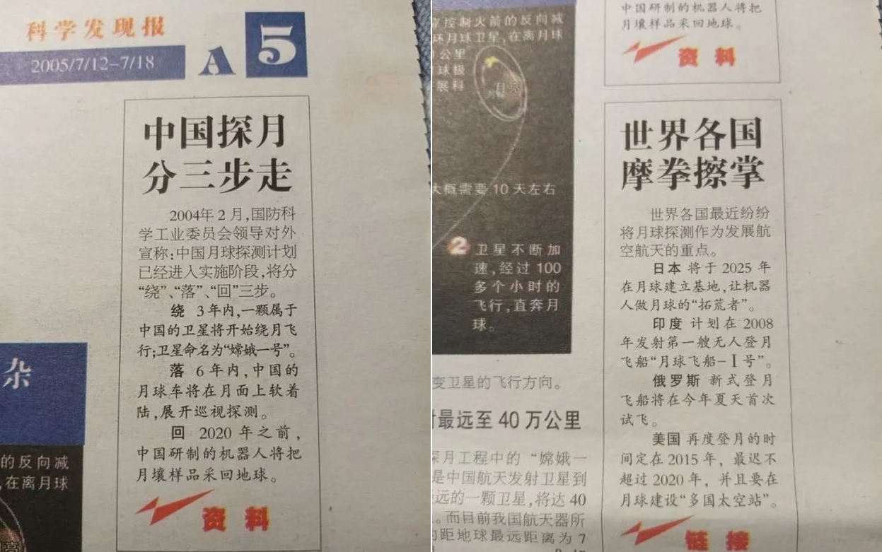 趣,就像之前对月球的探测一样,根据一份2005年7月的科学发现报的报道