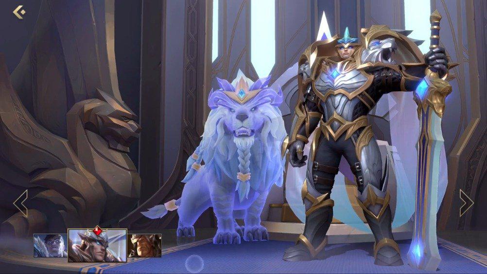 神王 盖伦 皮肤实装 光明与黑暗 大家喜欢哪个派系