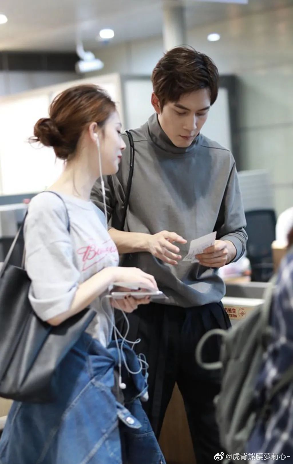 陈瑶和韩东君▼