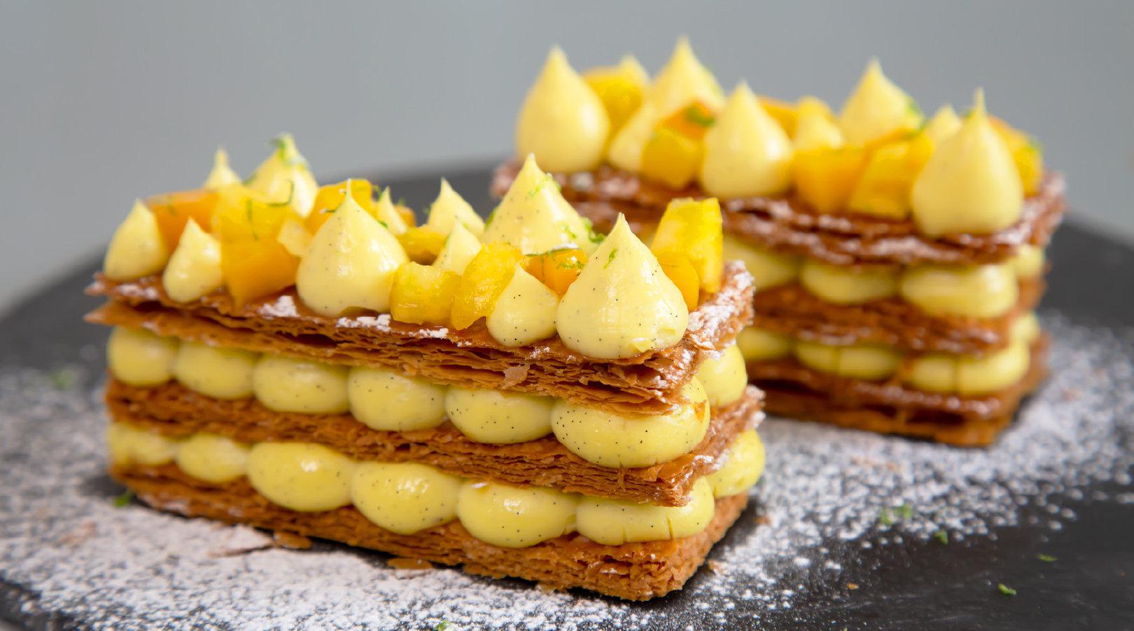 经典法式千层酥,拿破仑蛋糕!