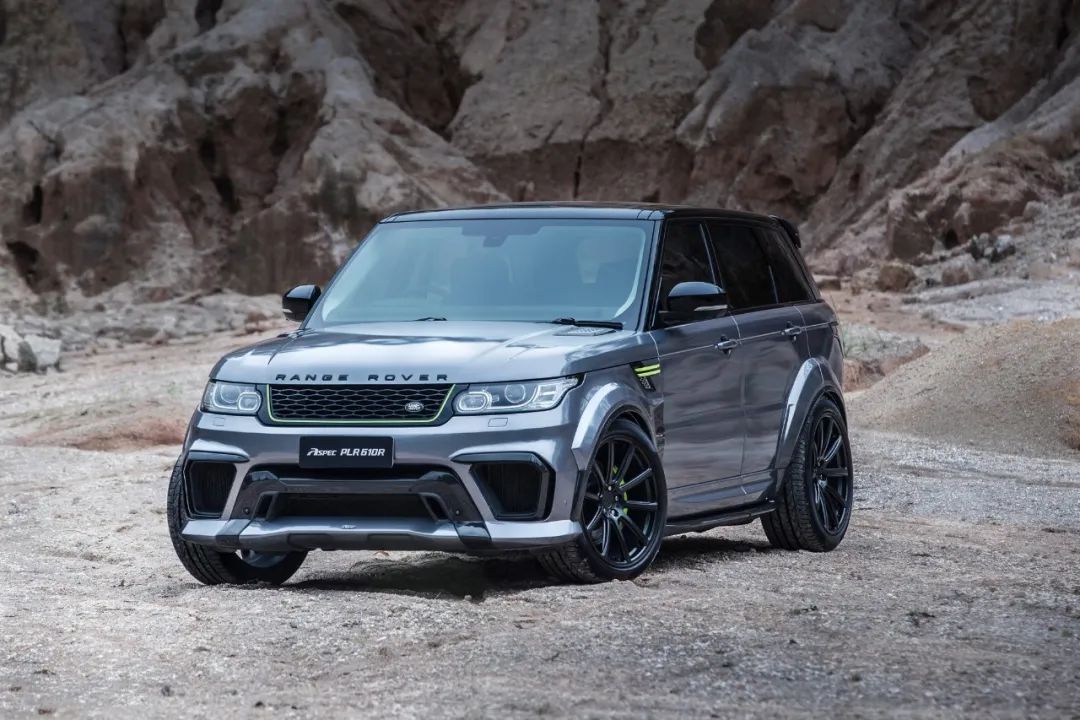 虽然aspec为老款揽胜运动版打造的plr610r宽体套件已经面世多年,但