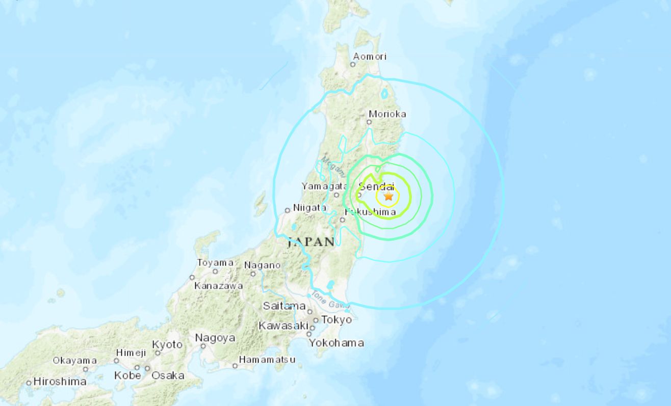 5月第1天！日本近海出现6.6级地震，离福岛近，核废水泄漏了吗？休闲区蓝鸢梦想 - Www.slyday.coM