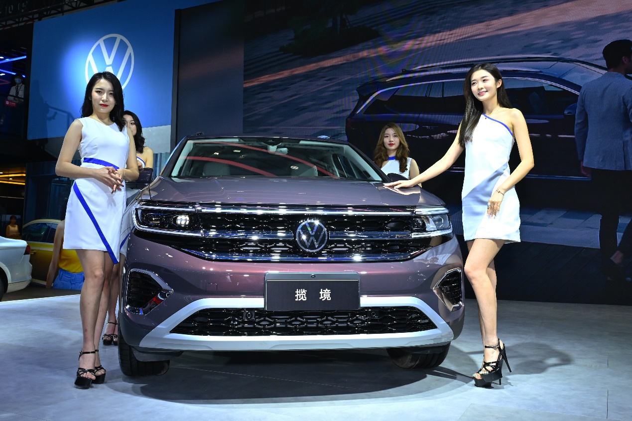 西部地区首秀一汽大众全新旗舰suv揽境talagon亮相西安车展