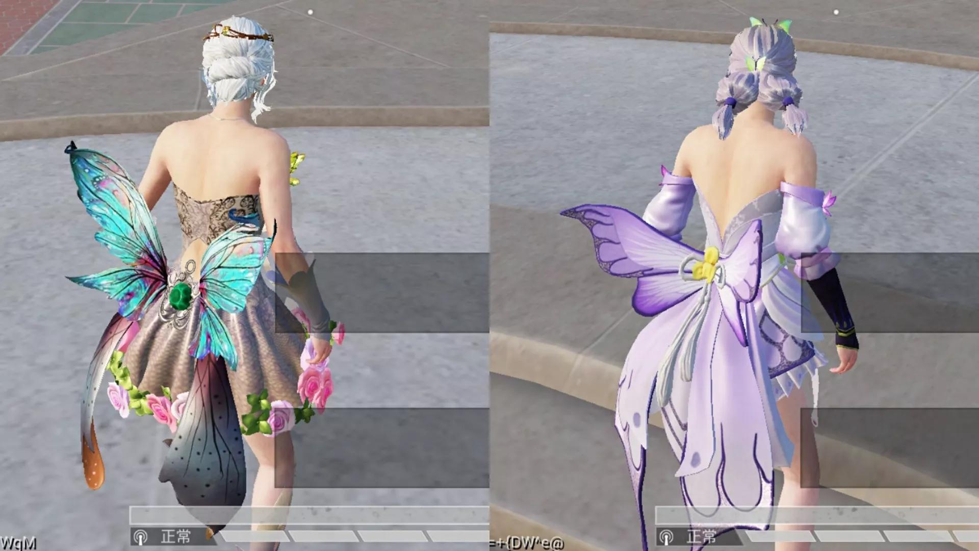 但是让人没想到的是在幸运扭蛋机抽奖中上线了一款叫做"迷蝶贵族"的