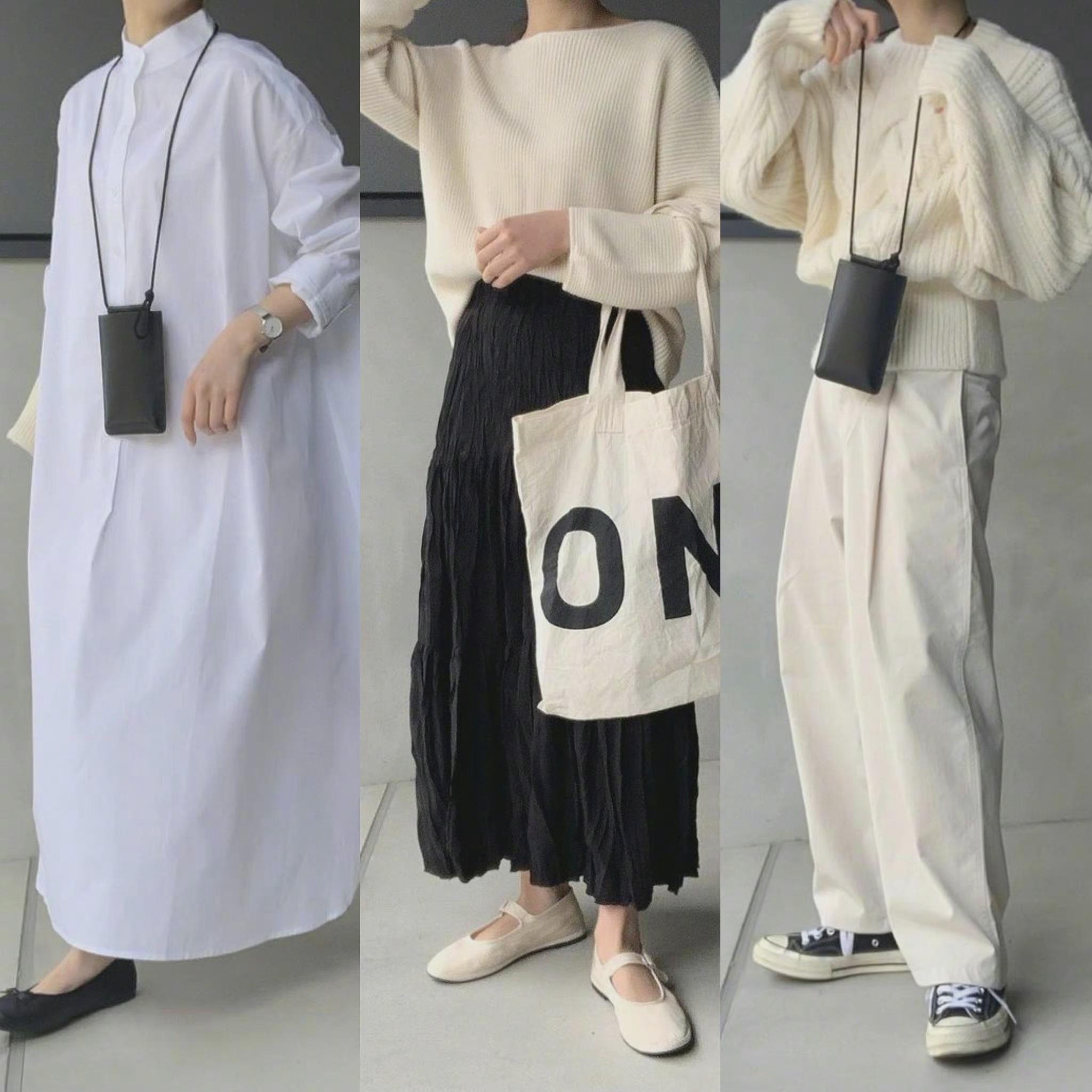 偏爱极简性冷淡风穿搭