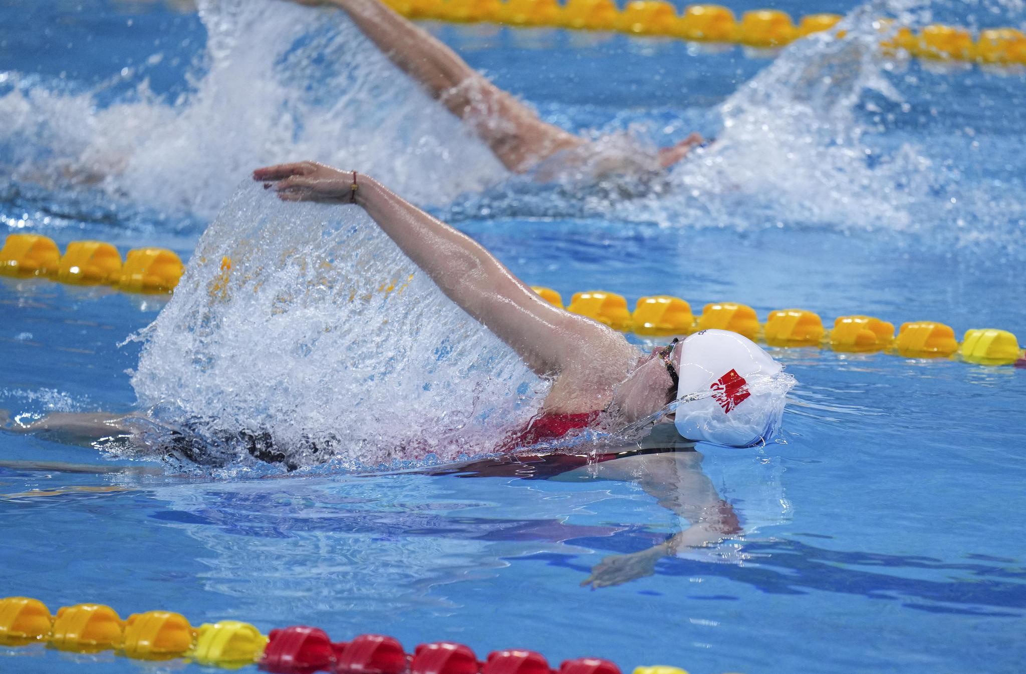游泳——全国冠军赛:傅园慧晋级女子100米仰泳半决赛|全国冠军赛|半
