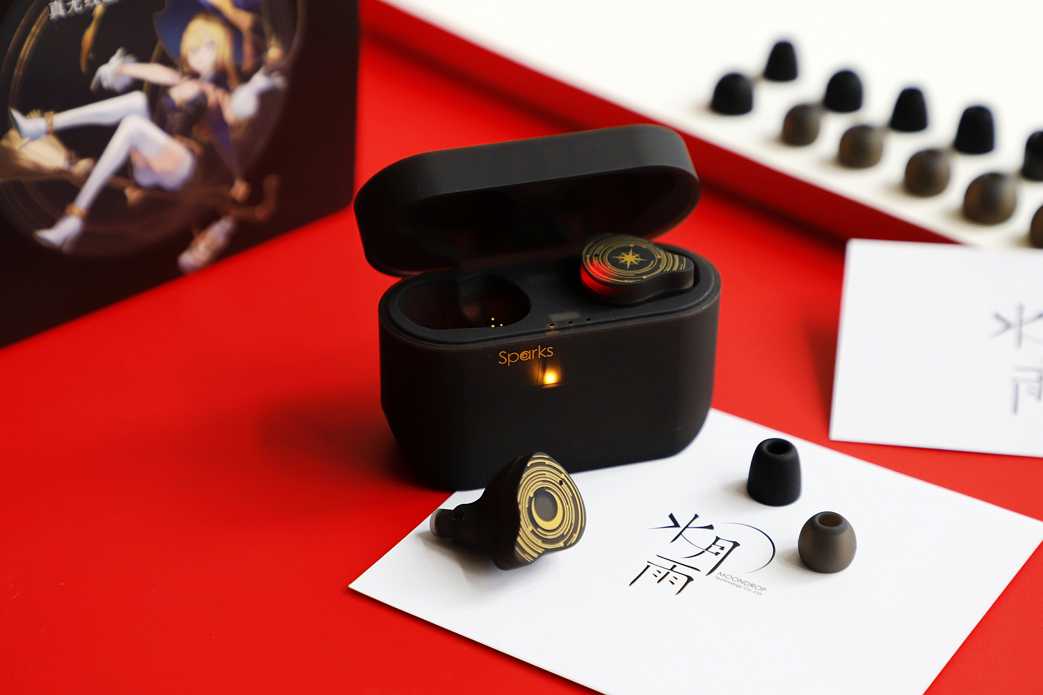 二次元专属:水月雨sparks火花真无线tws蓝牙耳机测评__财经头条