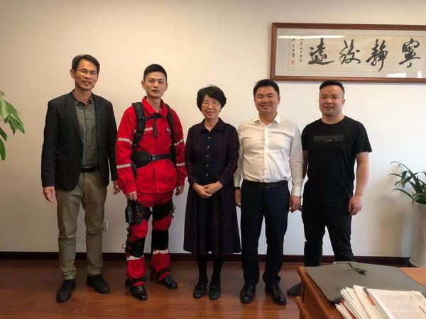 宁波市委委员一级巡视员史跃萍会见张钊一行