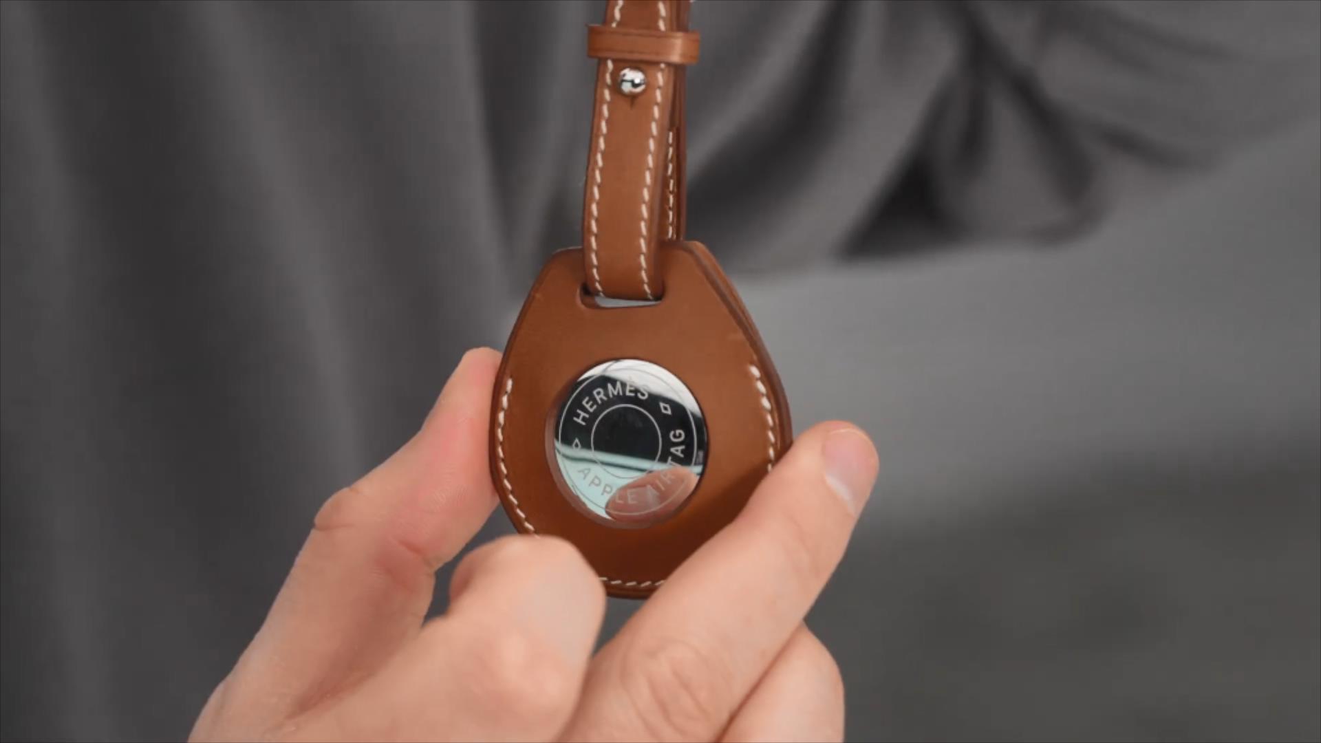 爱马仕airtag钥匙扣开箱售价2599元可以买一部红米k40pro