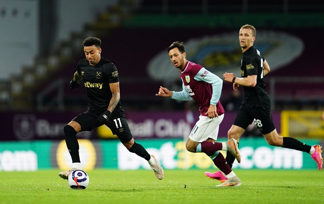 林加德策动进球安东尼奥梅开二度西汉姆联客场21伯恩利