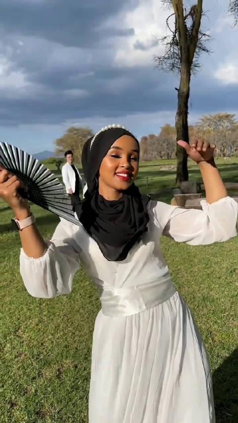 来自非洲索马里的美女