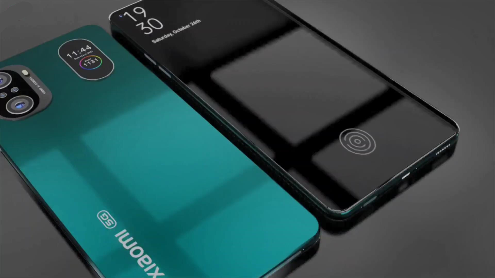 小米12ultra渲染图144赫兹屏幕配4k分辨率28寸副屏支持触控