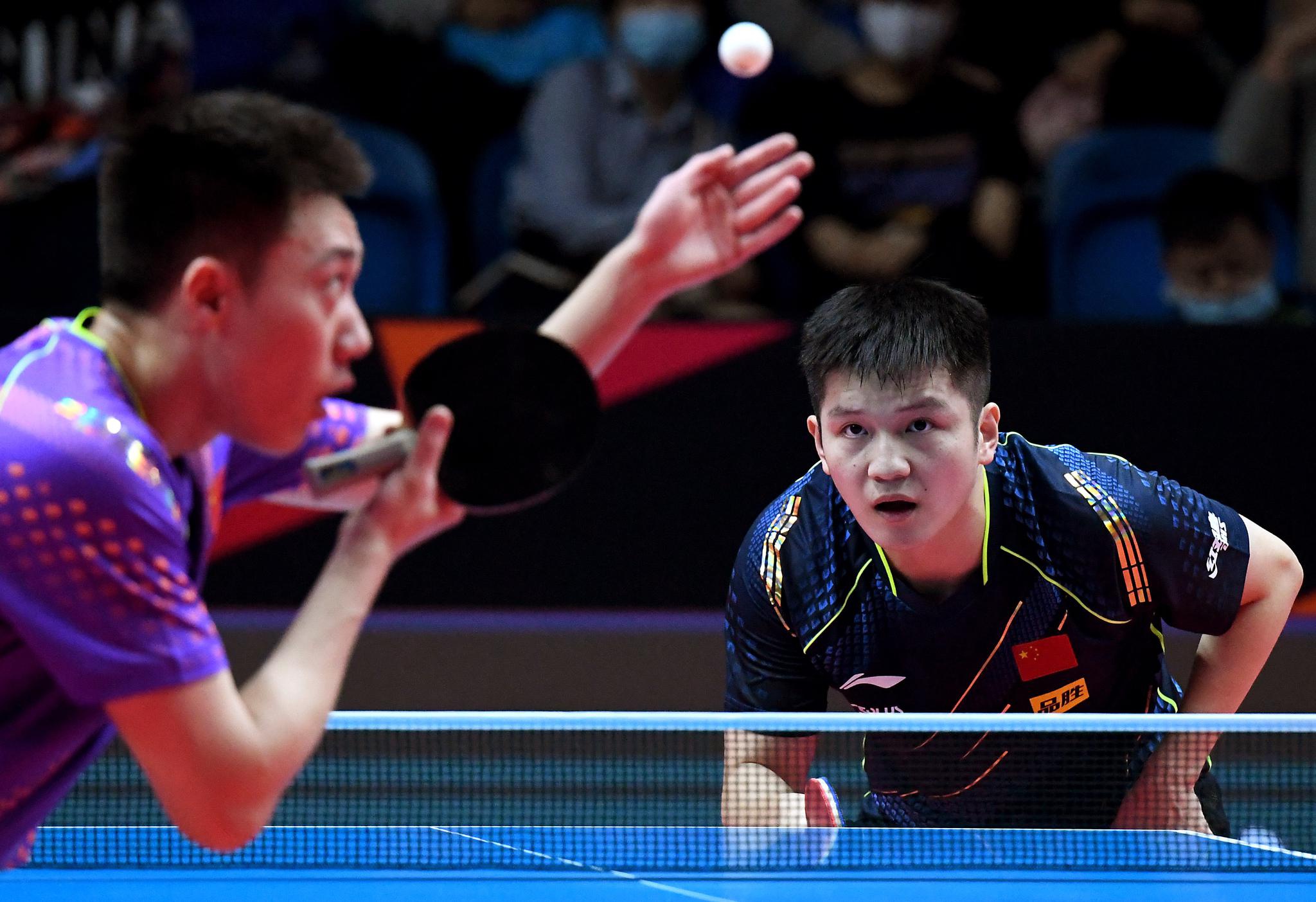 乒乓球——"直通wtt大满贯·世乒赛":樊振东胜全开源