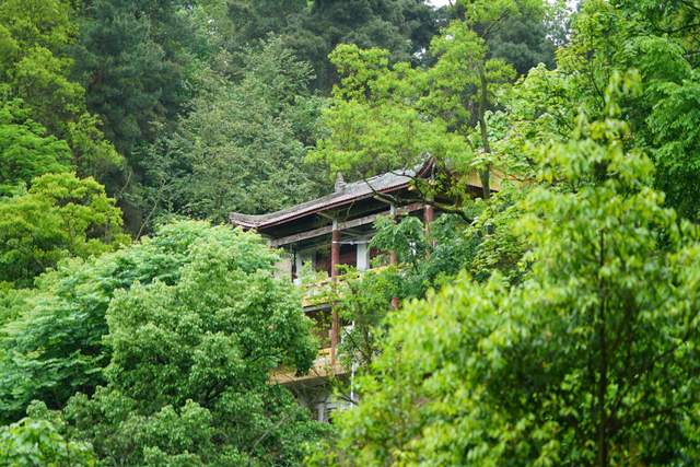 遵义法王寺,一座倚悬崖峭壁而建的古寺