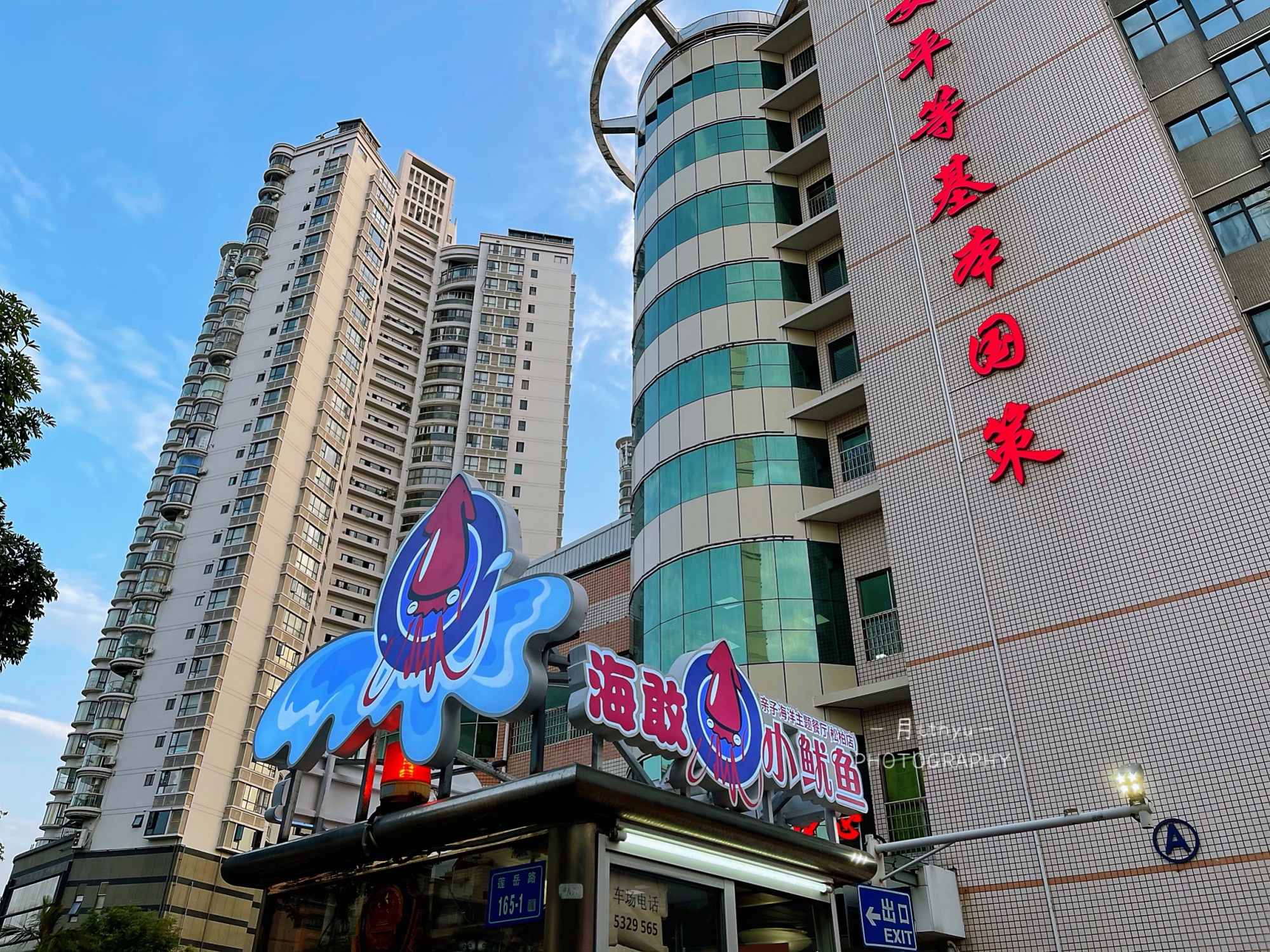 这间海敢小鱿鱼藏得非常隐秘,它不是路边店,而是藏身在巾帼大厦a幢的