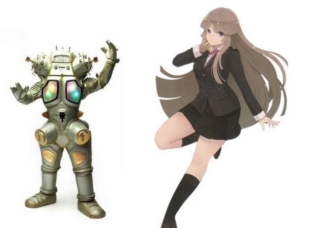 将奥特曼中的怪兽拟人化,阿基拉过于可爱,皮古蒙化身粉发少女