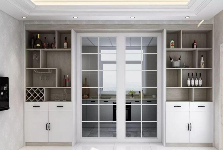 厨房装玻璃推拉门已经是过去式,聪明人都装这个,实在太机智了