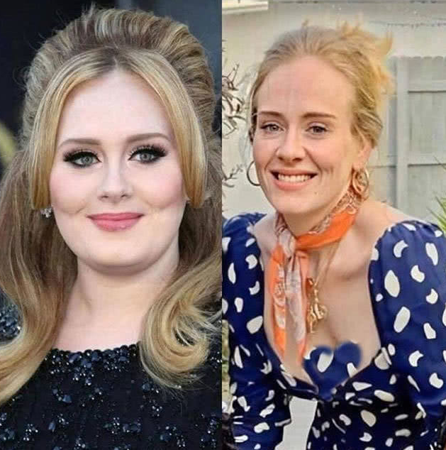 阿黛尔瘦身后变自信三张庆生照一张比一张惊艳美回18岁少女了