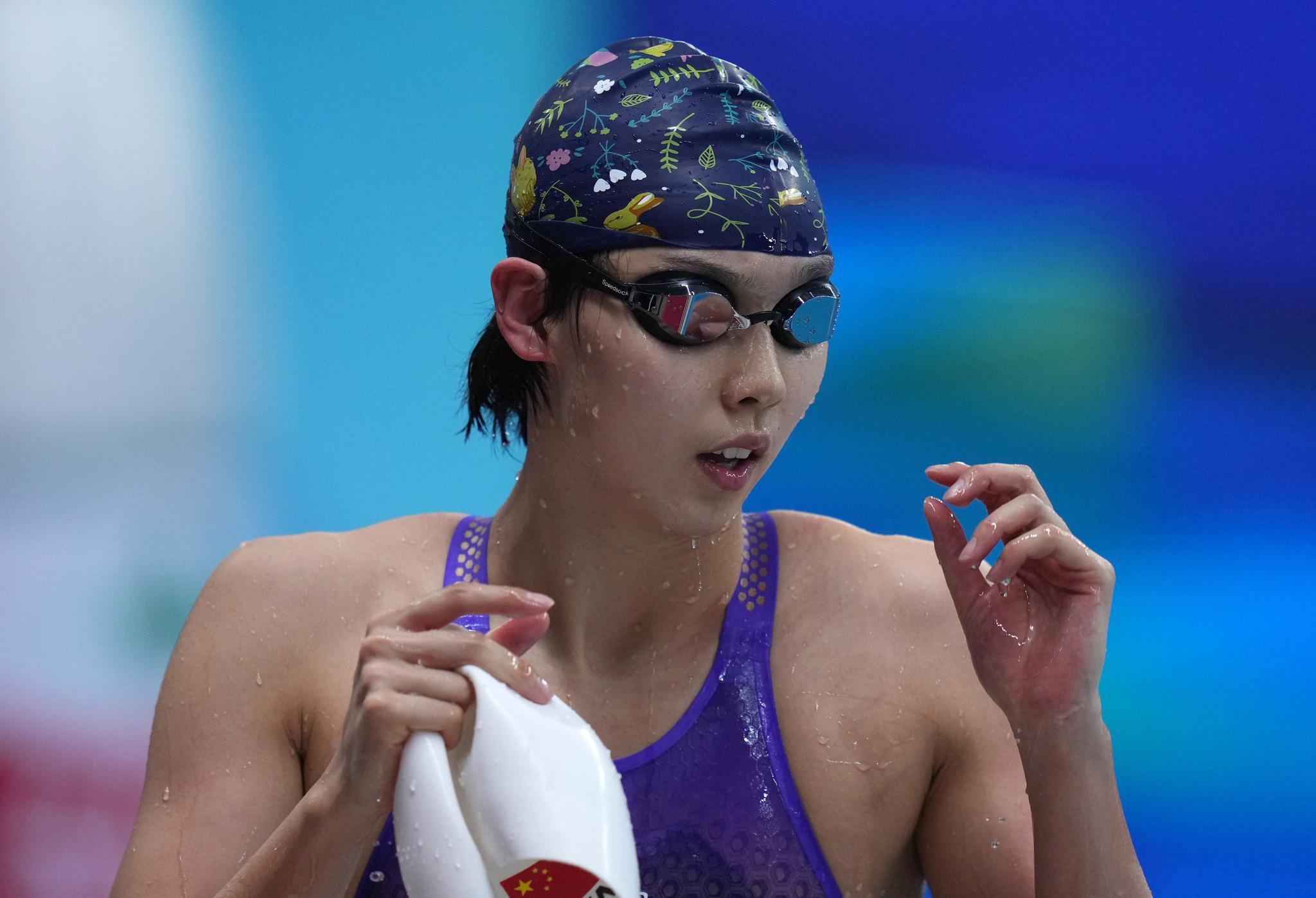 游泳全国冠军赛女子100米自由泳决赛赛况