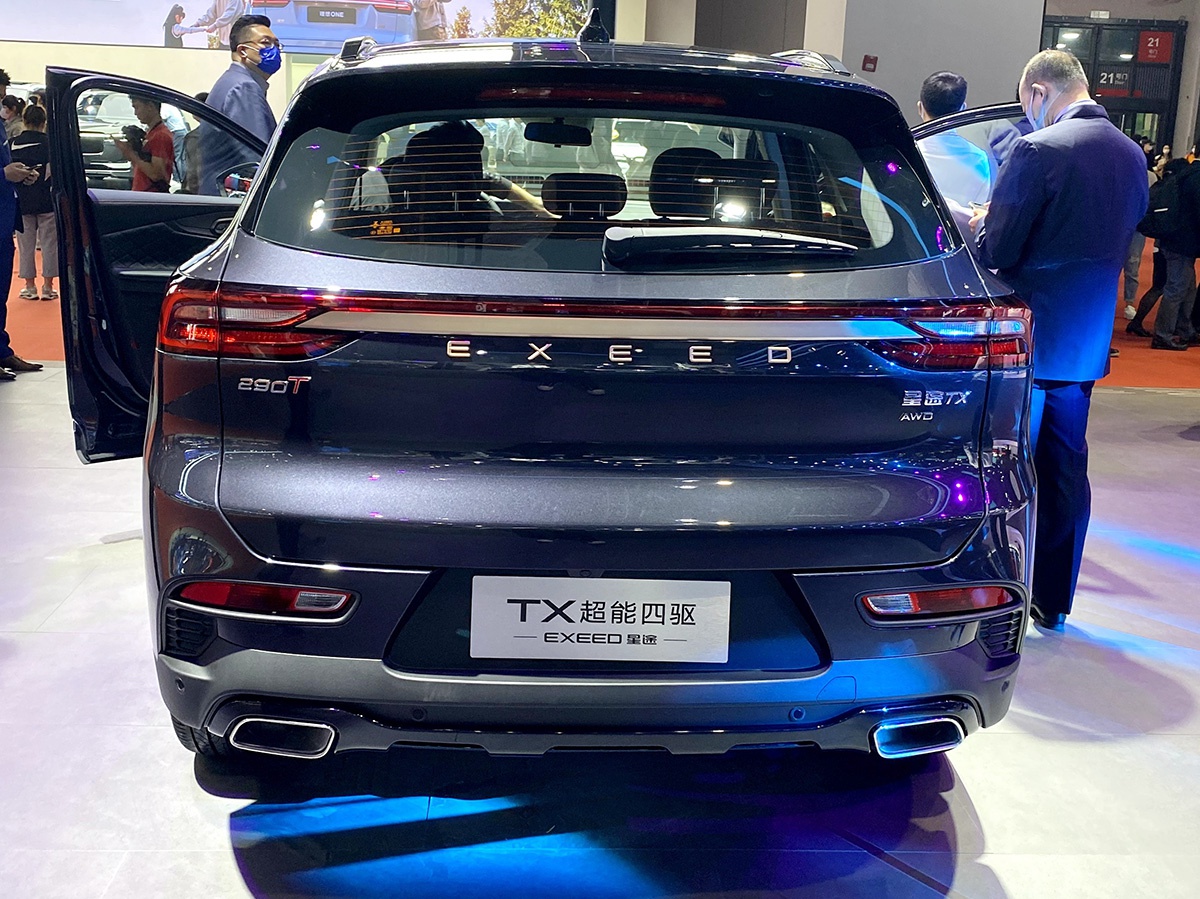 奇瑞星途tx新车型亮相16t动力四驱有机会成为爆款吗