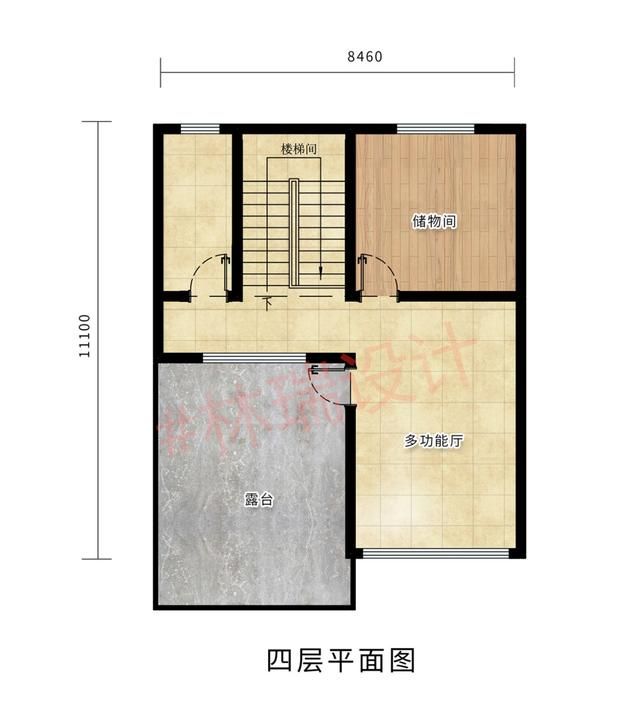 宽8米的农村现代风别墅盖四层花了26万只为兄妹能回家团聚