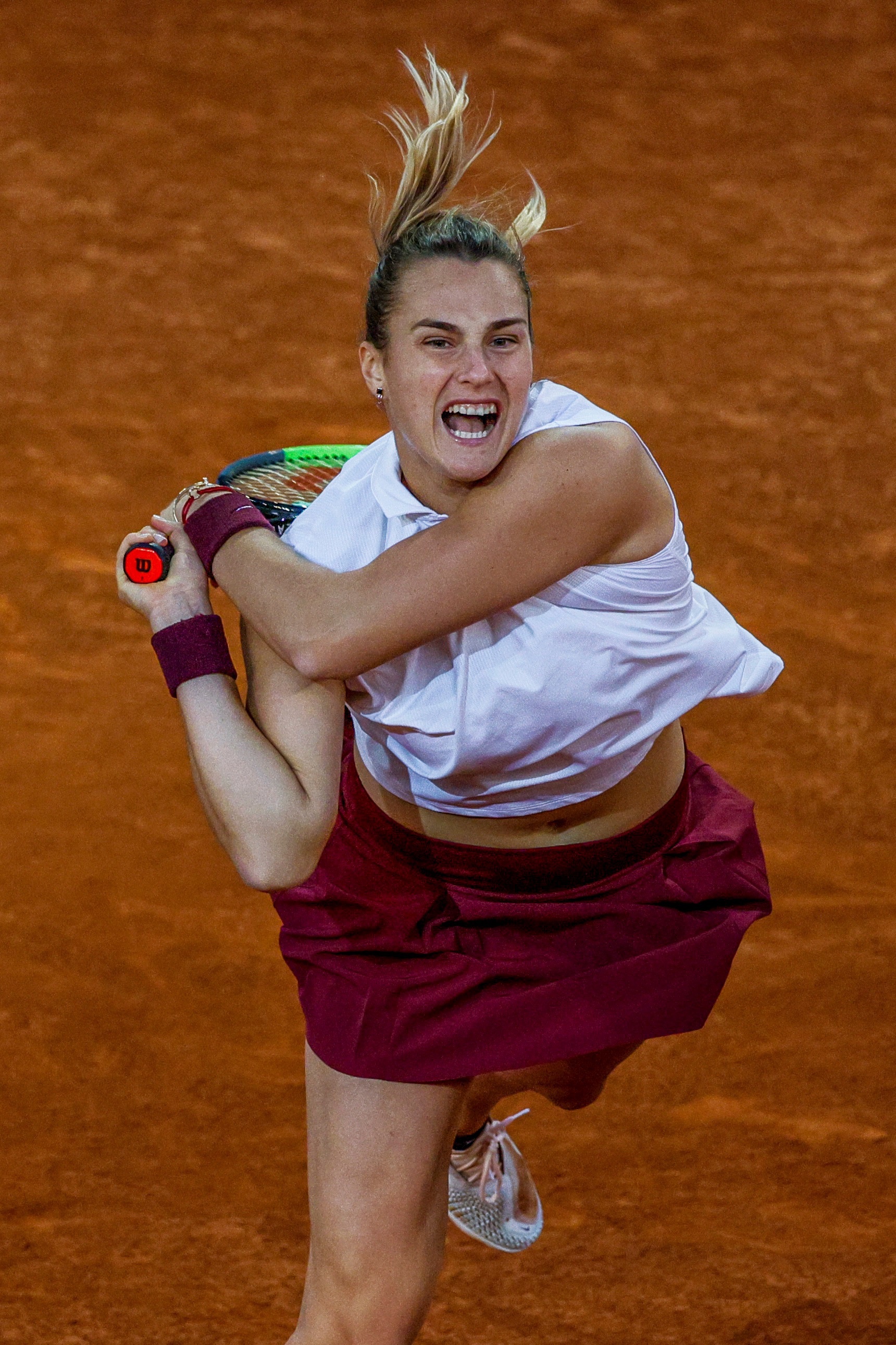 网球——马德里公开赛:萨巴伦卡晋级决赛|马德里|帕夫柳琴科娃|白俄罗