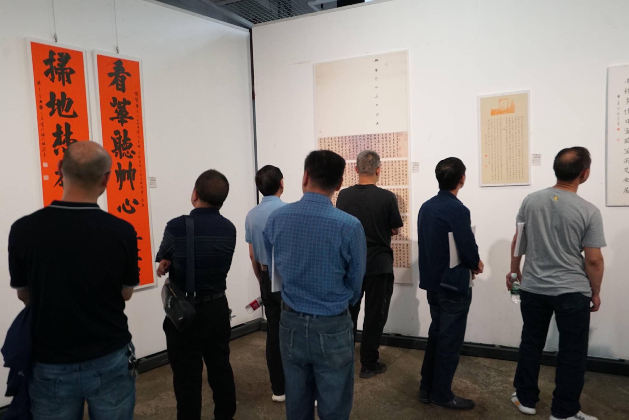 游鱼出听遵义4位青年书法家书法篆刻作品联展在遵义开展