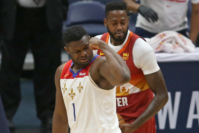 本来仅有20%的希望，这下一点也没了！锡安手指骨折无限期休战！休闲区蓝鸢梦想 - Www.slyday.coM