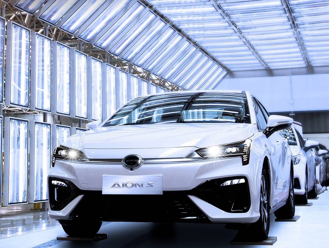 广汽埃安aions首成智能轿车最快量产10万辆